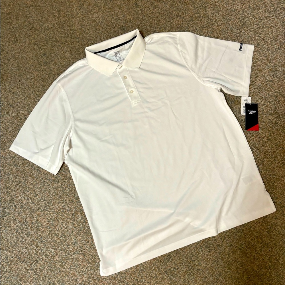 NWT Men’s Reebok 2XLT Polo Shirt